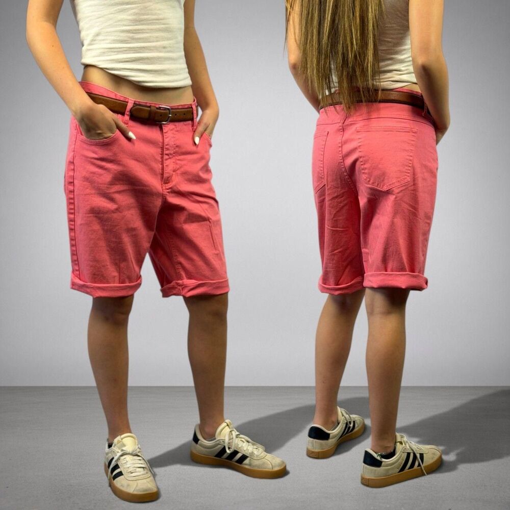 Riders-by-lee Women's Orange and Pink Shorts